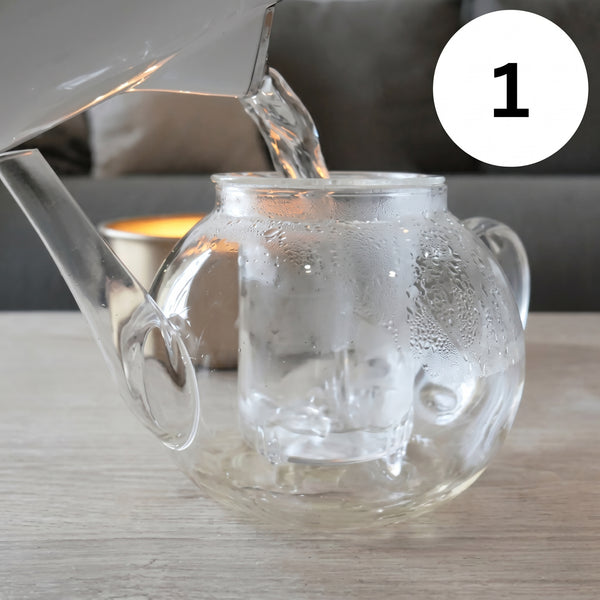 Paso 1 — Calienta el agua